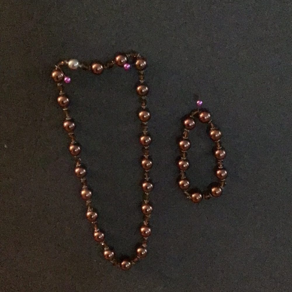 Necklace and bracelet